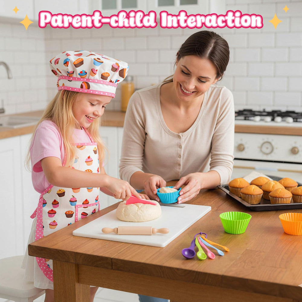 LovesTown oven mitt for safe pretend cooking