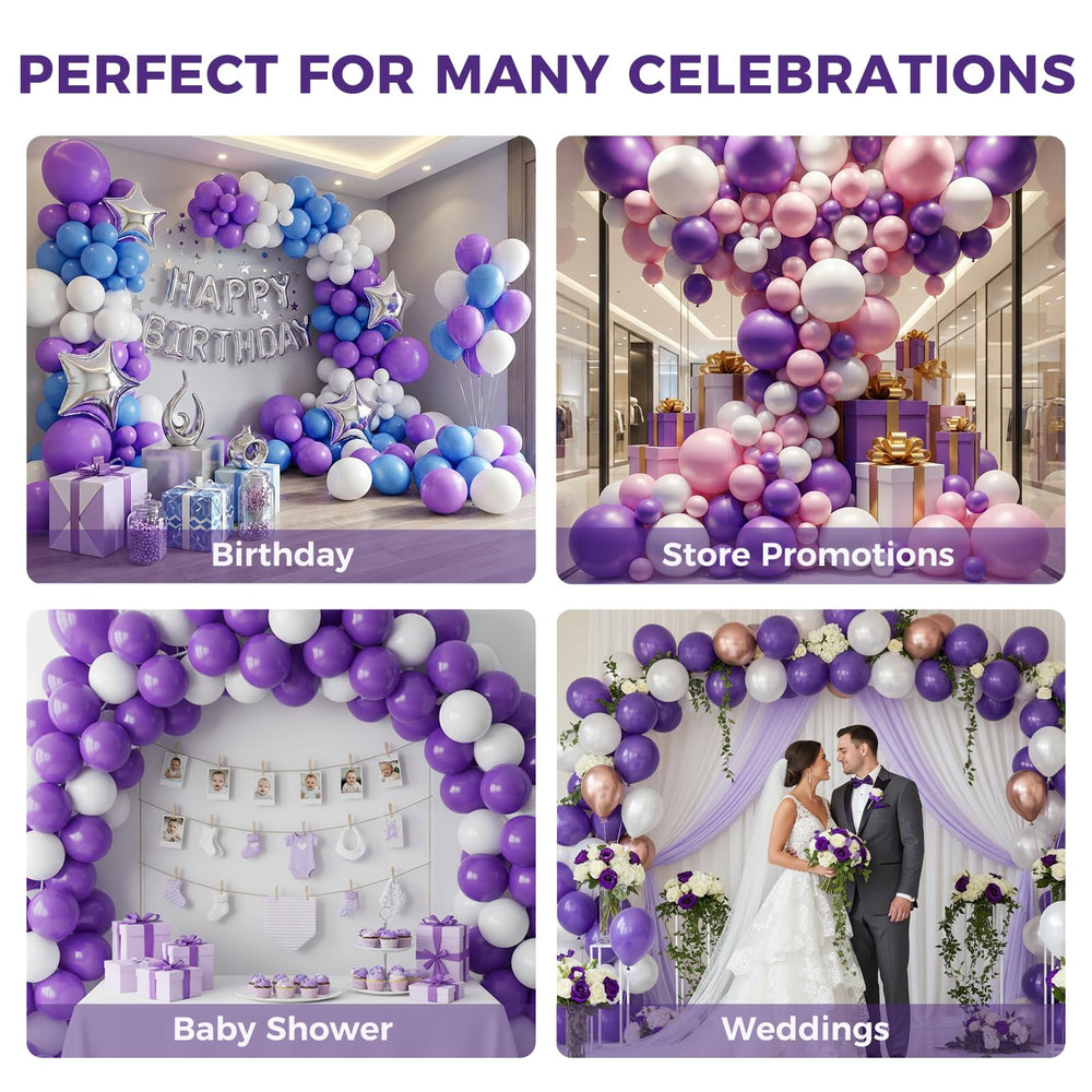LovesTown latex balloons are thick and durable for celebrations.