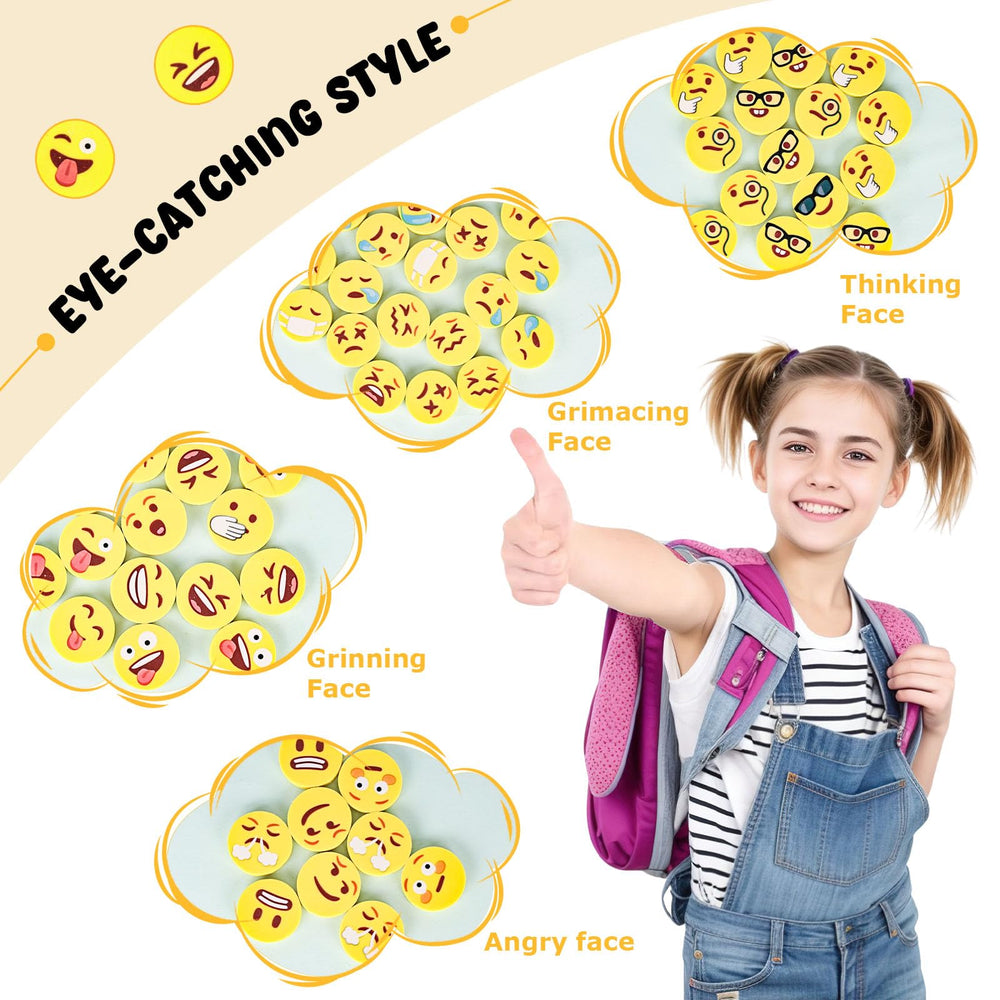 LovesTown mini erasers offer smooth erase for pencil marks without staining.