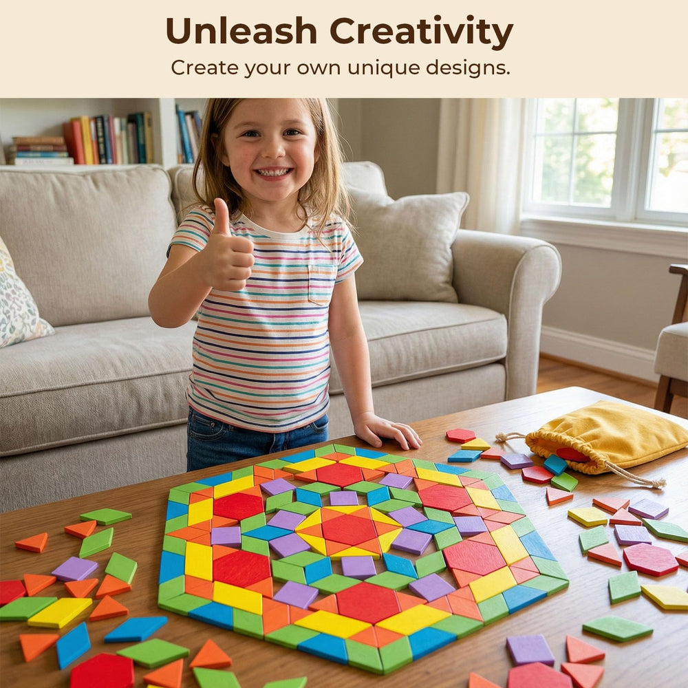 LovesTown Montessori-inspired blocks boost hands-on geometry learning.