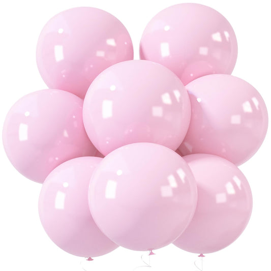LovesTown pastel pink 18in balloons for a baby shower backdrop