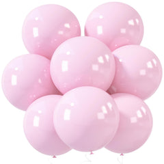 LovesTown pastel pink 18in balloons for a baby shower backdrop