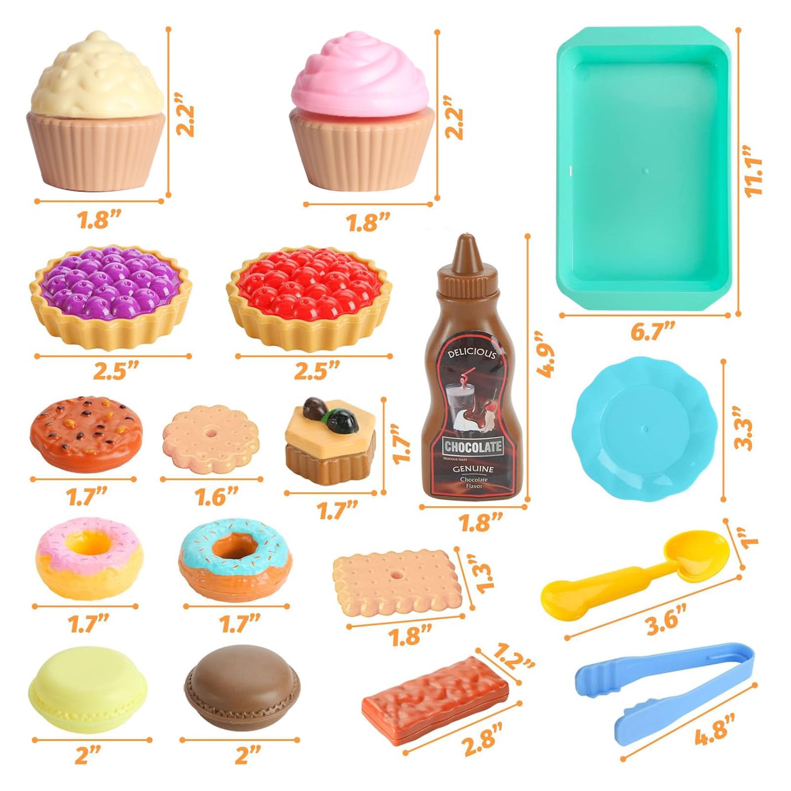 Lovestown pretend-play desserts berries pie for creative storytelling during tea time