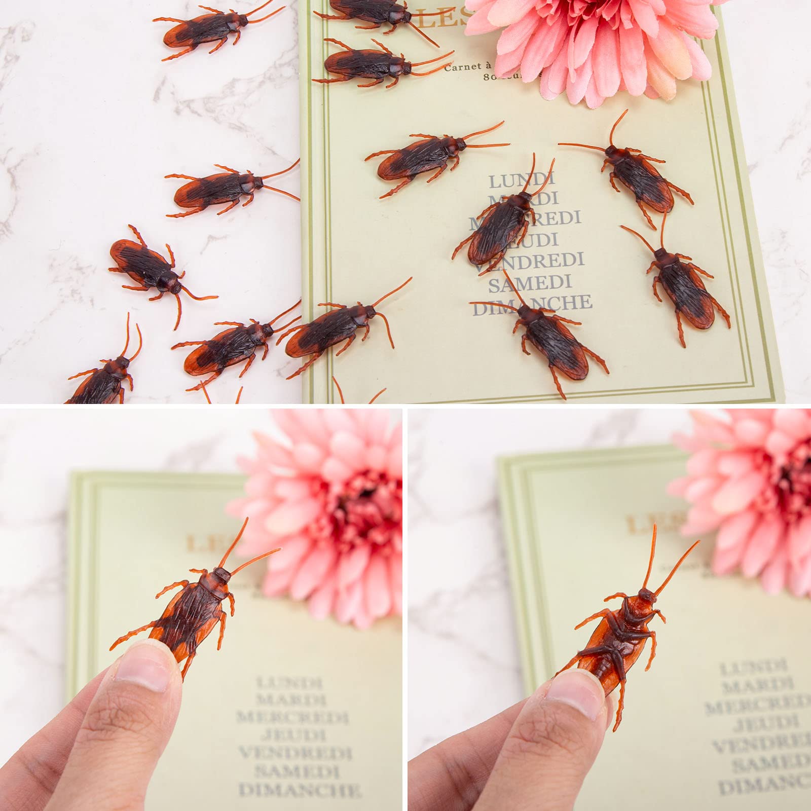 LovesTown realistic roaches look for convincing gags at parties