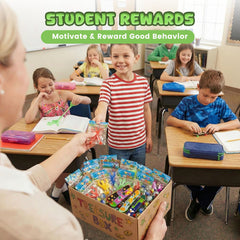 LovesTown treasure box toys as classroom prizes and motivation ideas.
