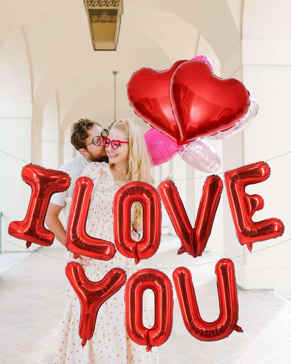 Lovoir foil balloons are easy to seal and set up for quick decorating.