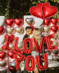 Lovoir aluminum film balloons are lightweight and reusable for repeat celebrations.