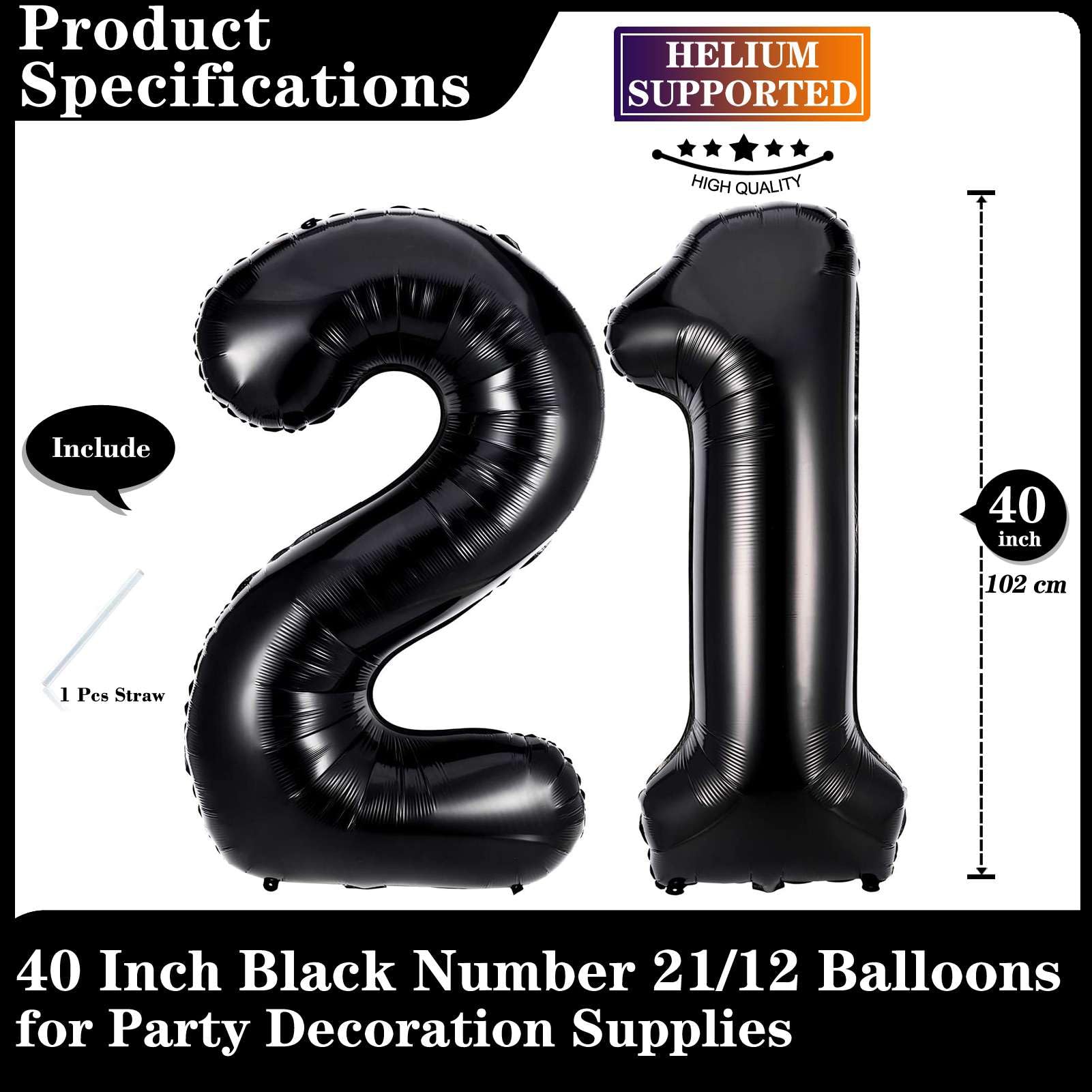 Lovoir foil balloon self-sealing, easy inflation for quick party setups.