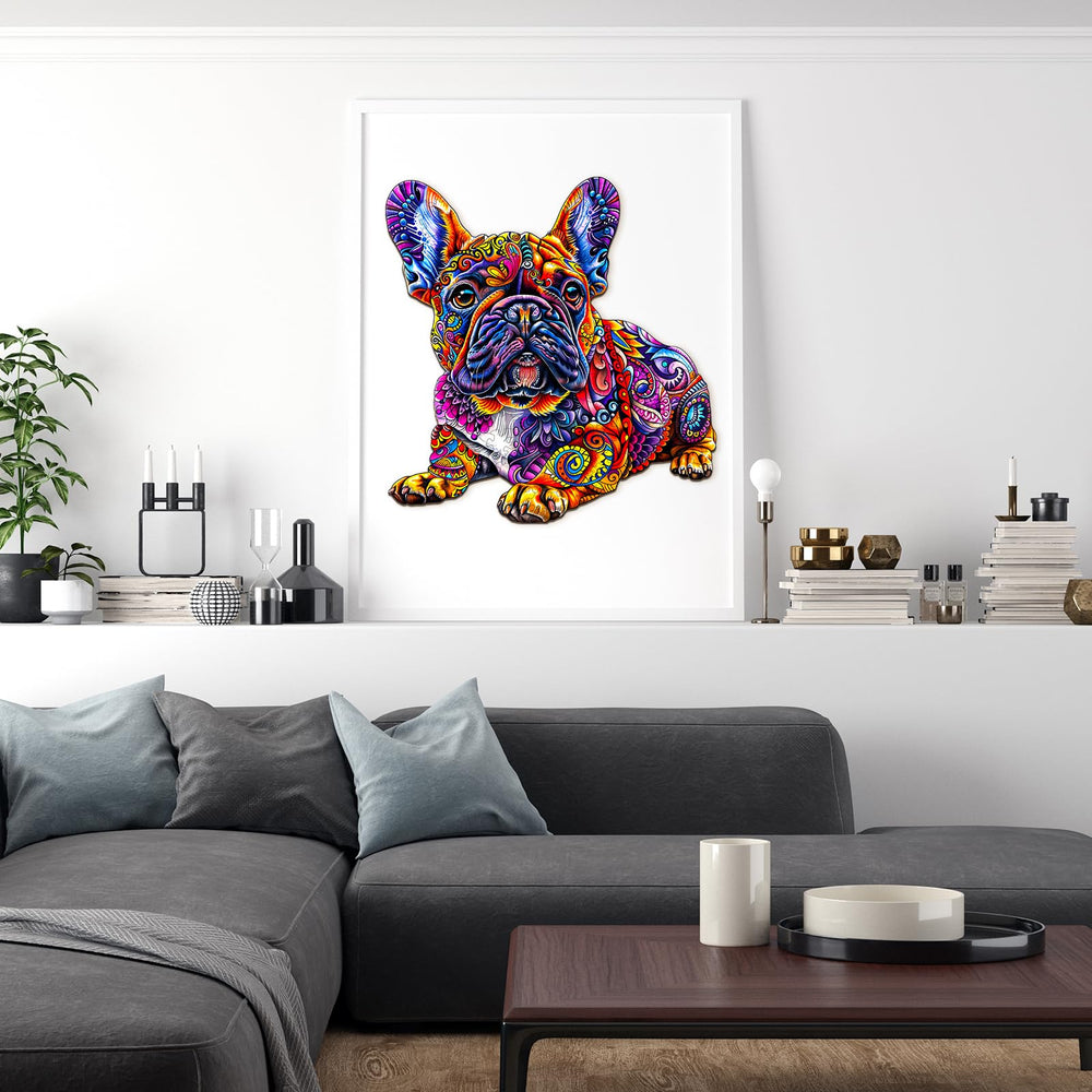 Lovpippi assembled puzzle decor – compact size suitable for display after completion.