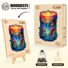 Lovpippi Enchanted Flame puzzle-gift-box ready packaging for holidays and celebrations