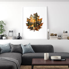 Lovpippi home decor display-worthy puzzle that adds warm art to living spaces.