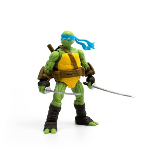 TMNT Leonardo BST AXN sword blades for dramatic action displays.