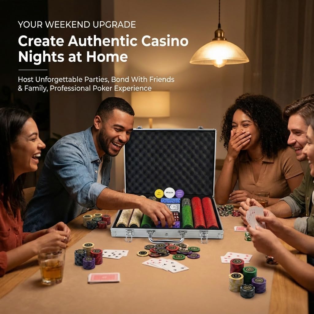 LOYCHIP game night setup ready for two to ten players and social play.
