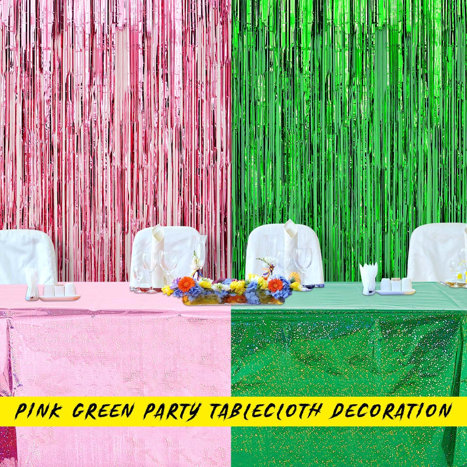 LOYIM reusable plastic table cover easy to wipe clean for celebrations.