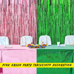 LOYIM reusable plastic table cover easy to wipe clean for celebrations.