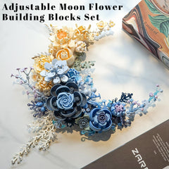 Loyratche Crescent Moon Bouquet highlights desk and shelf display opportunities.