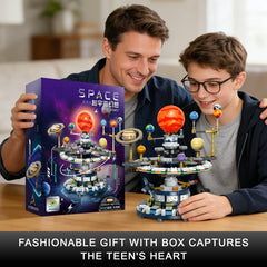 Loyratche finished solar model display ready for classroom or shelf