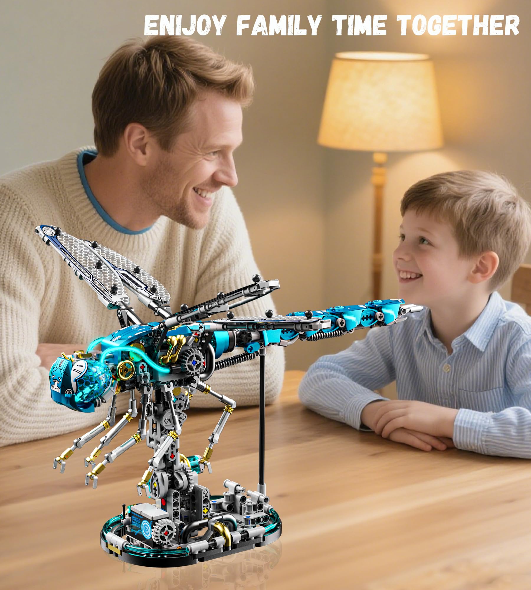 Loyratche dragonfly gift packaging suitable for STEM enthusiasts.