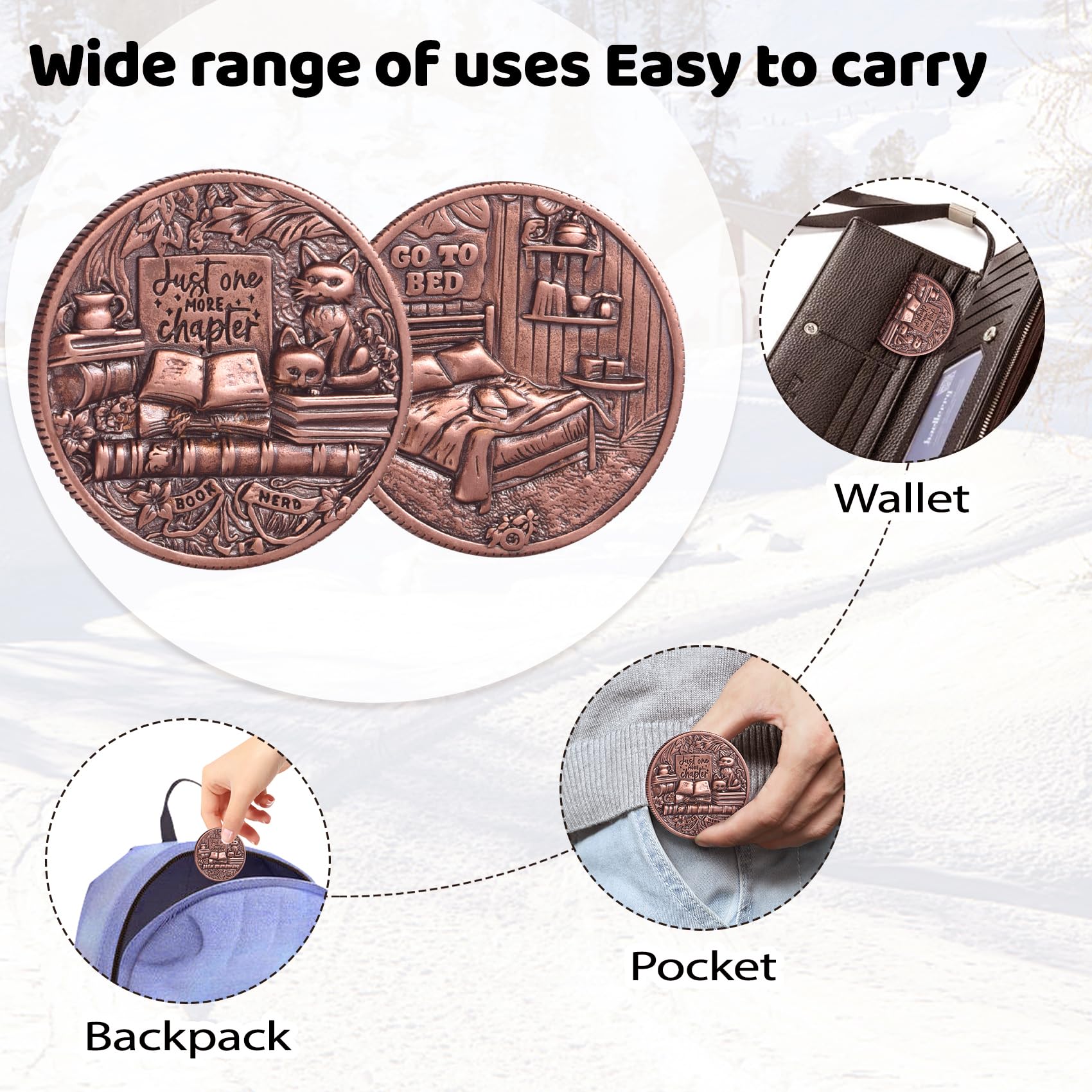 LParkin coin diameter 4 cm detail for tactile use and gifting