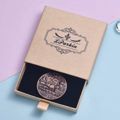 LParkin unique bookish coins invite collector appeal and conversation.