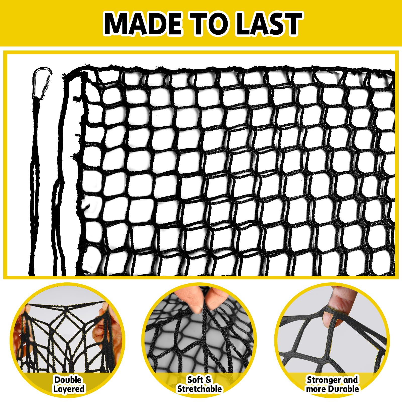 LPIW backyard safety mesh protects treehouses, jungle gyms, and swings