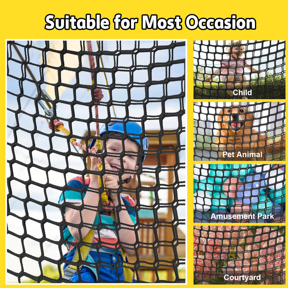 LPIW climbing net folds away easily for compact storage