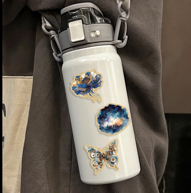 LQFMAY matte finish astronomy stickers for a refined look