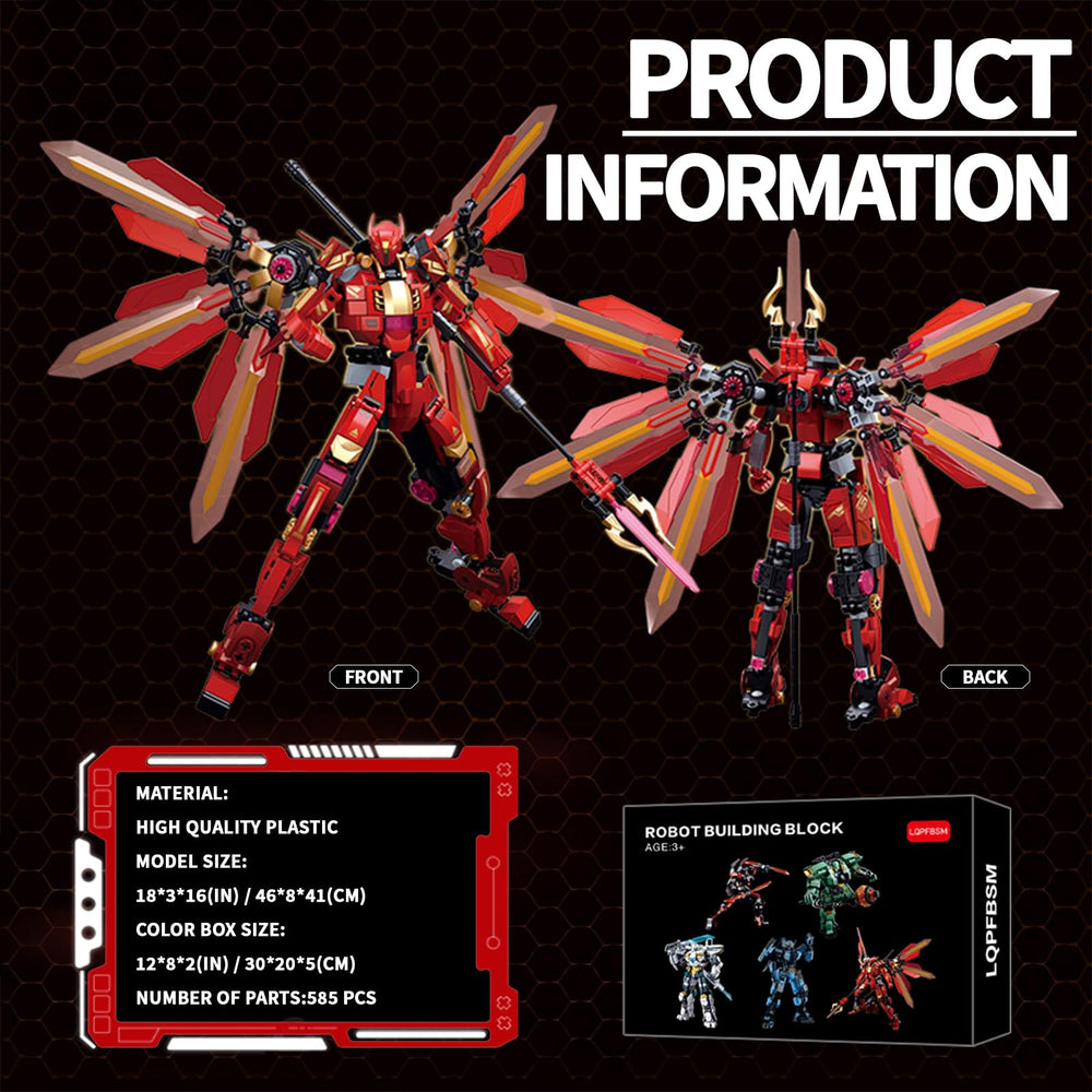 LQPFBSM Armor-detail highlights sharp angles and premium model look.