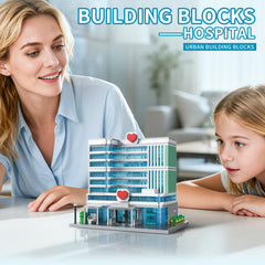 LQPFBSM City Hospital ambulance entrance blocks support authentic access scenes.