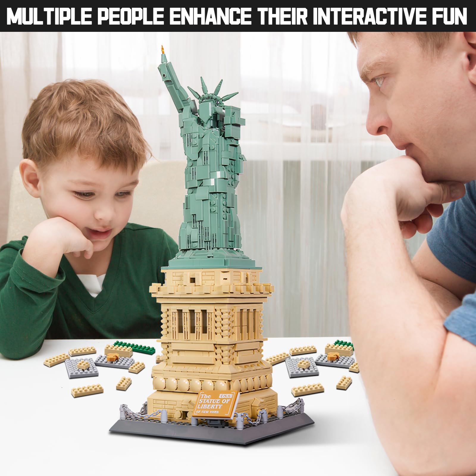 LQPFBSM Statue of Liberty gift-packaging, ready for gifting on special occasions.