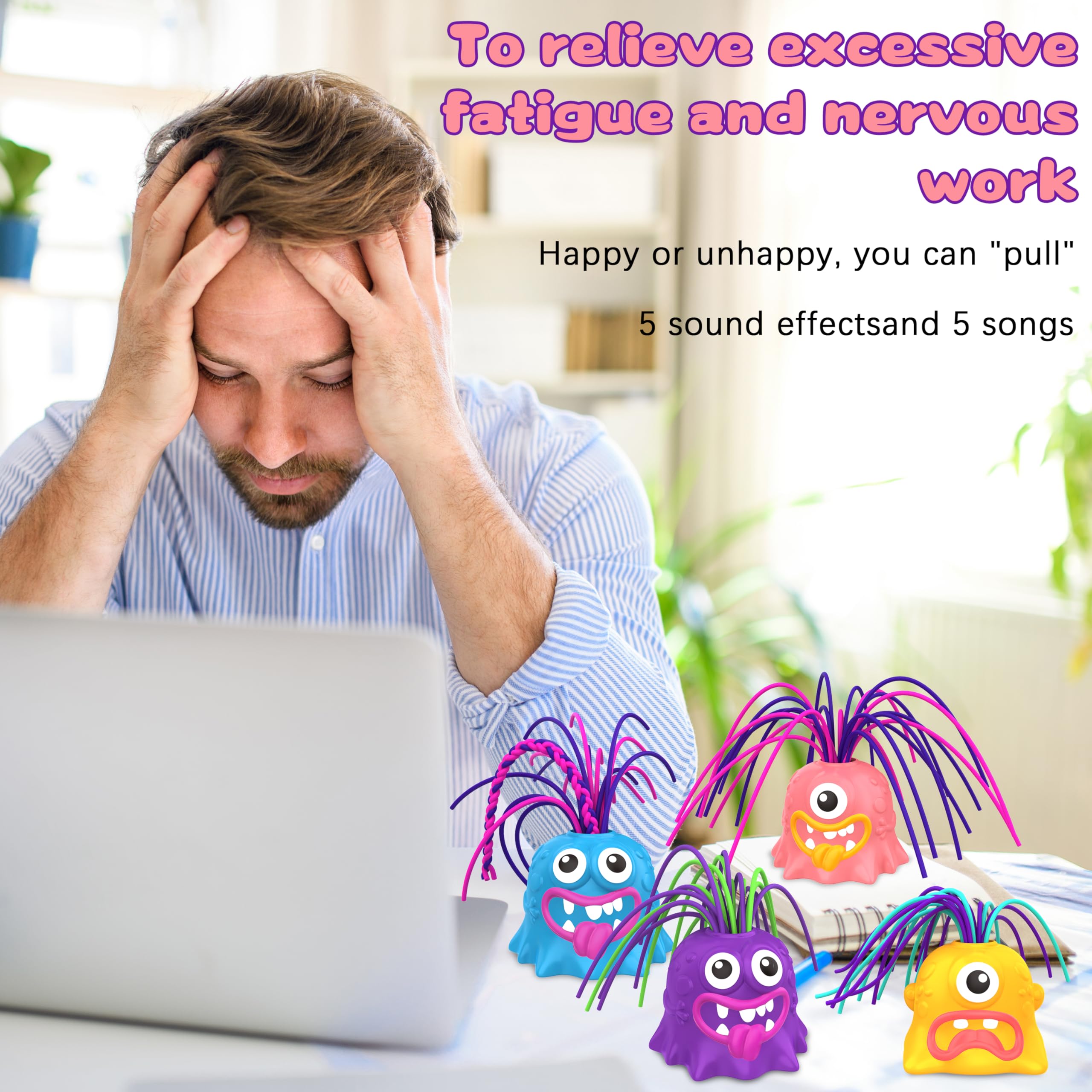 Lreall gift-ready screaming monster toy ideal for birthdays or holidays.