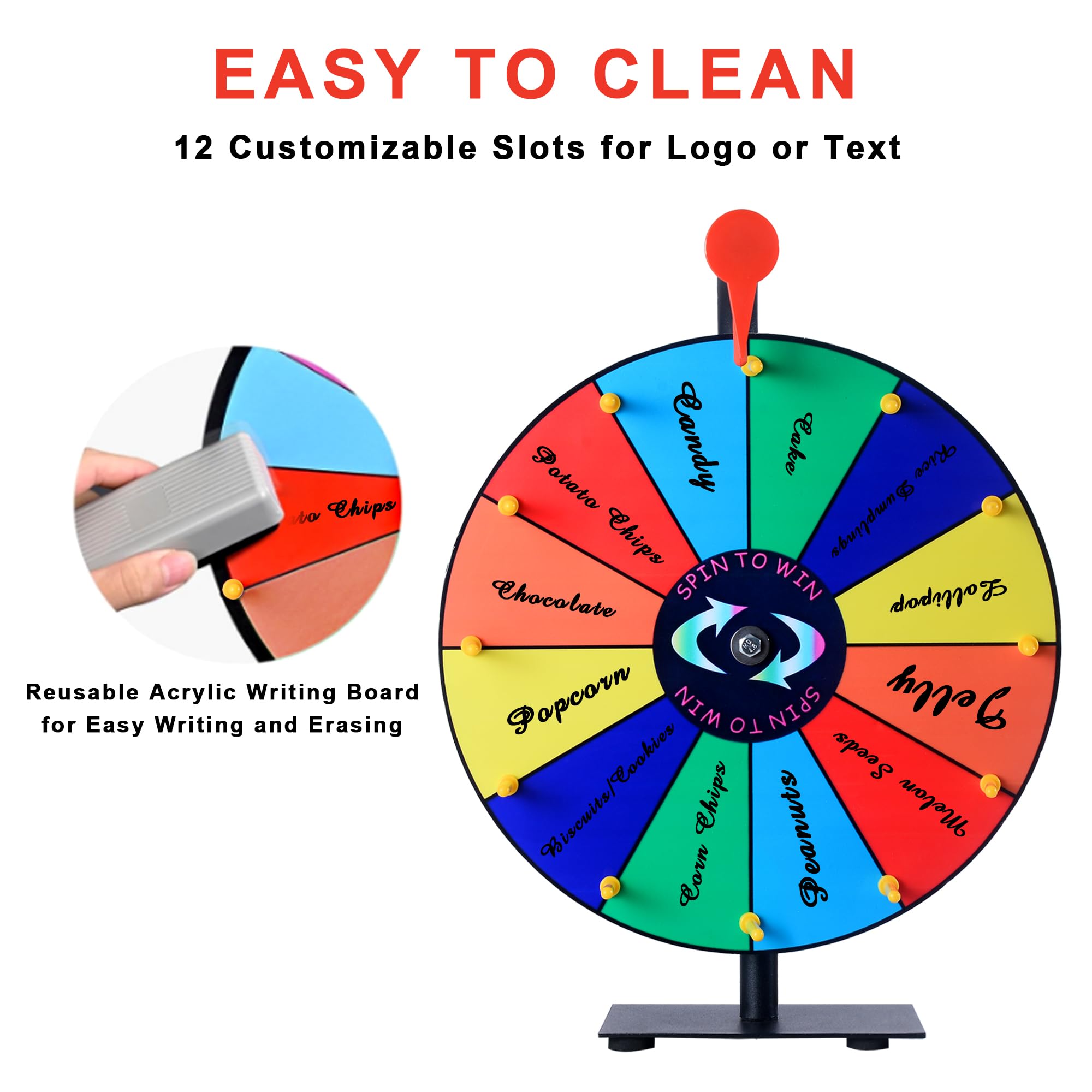LRMBKM prize wheel at a trade show for engaging attendees