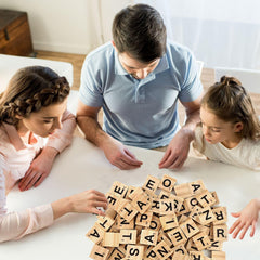 LSCQYYCC A-Z letters education tool aids early literacy and craft activities