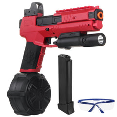 LSuBhef Gel Blaster X6 front view for quick outdoor setup and action readiness