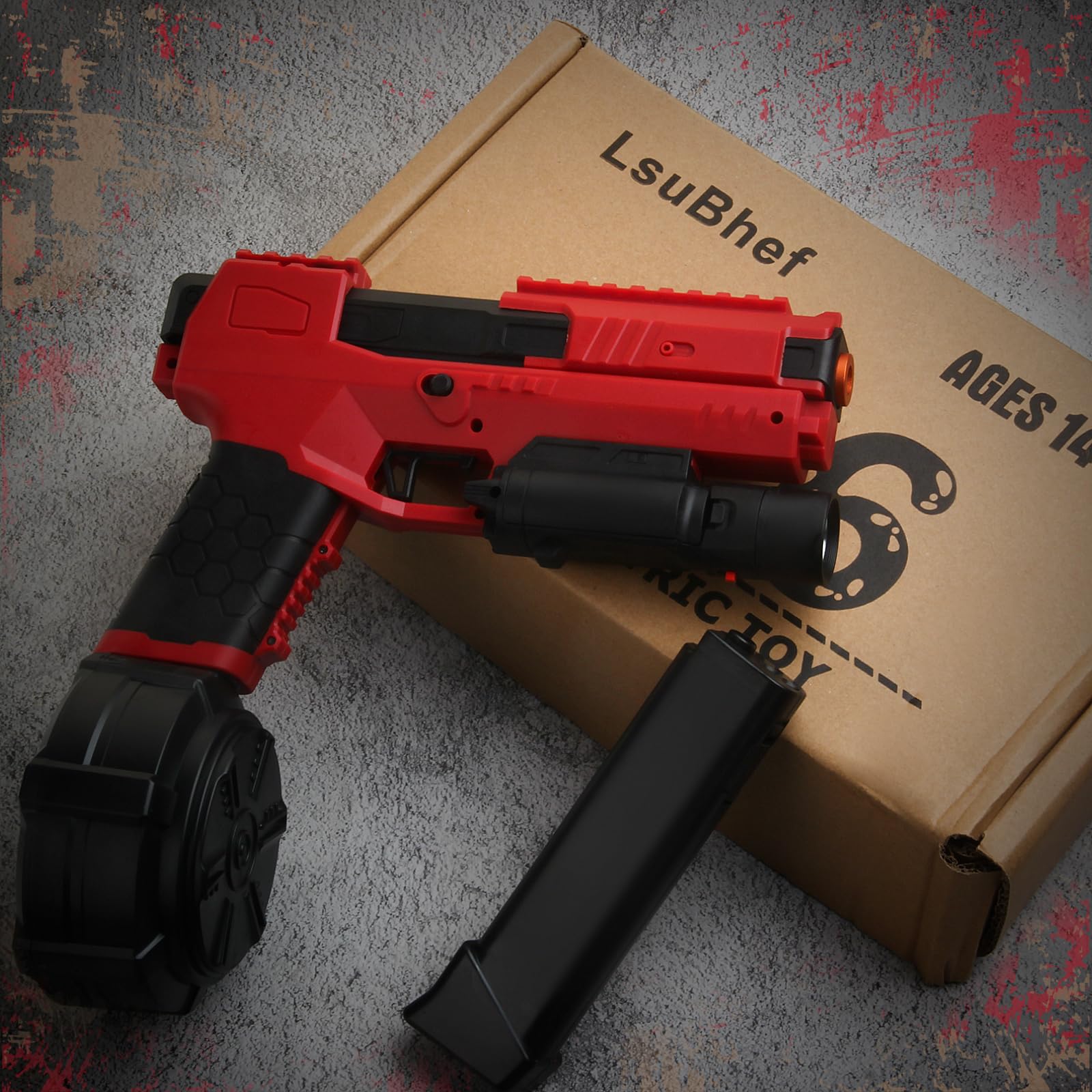 LSuBhef Gel Blaster X6 safety light improves visibility in low light skirmishes