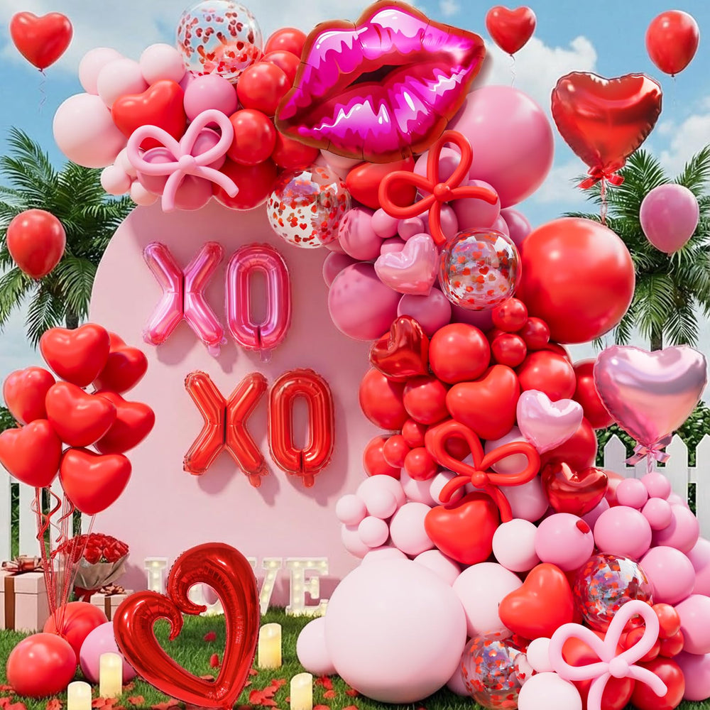 LSYBBDECOO 5-inch balloons add tiny pops of color and texture.