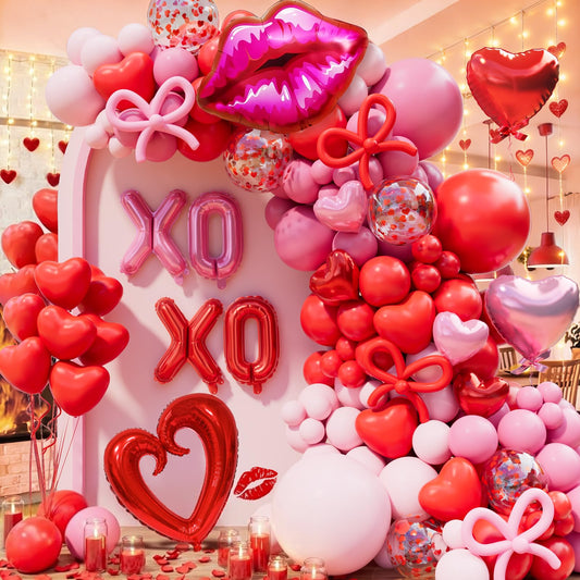 LSYBBDECOO rose petals add delicate texture to your Valentine display.