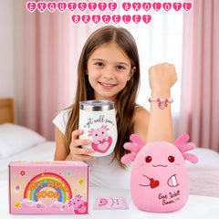 LSYDCARM Get Well mug with pink accents for cheerful hydration