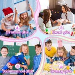 LTINFO Rainbow Pencils 12-color set highlights vibrant hues for creative coloring and drawing.
