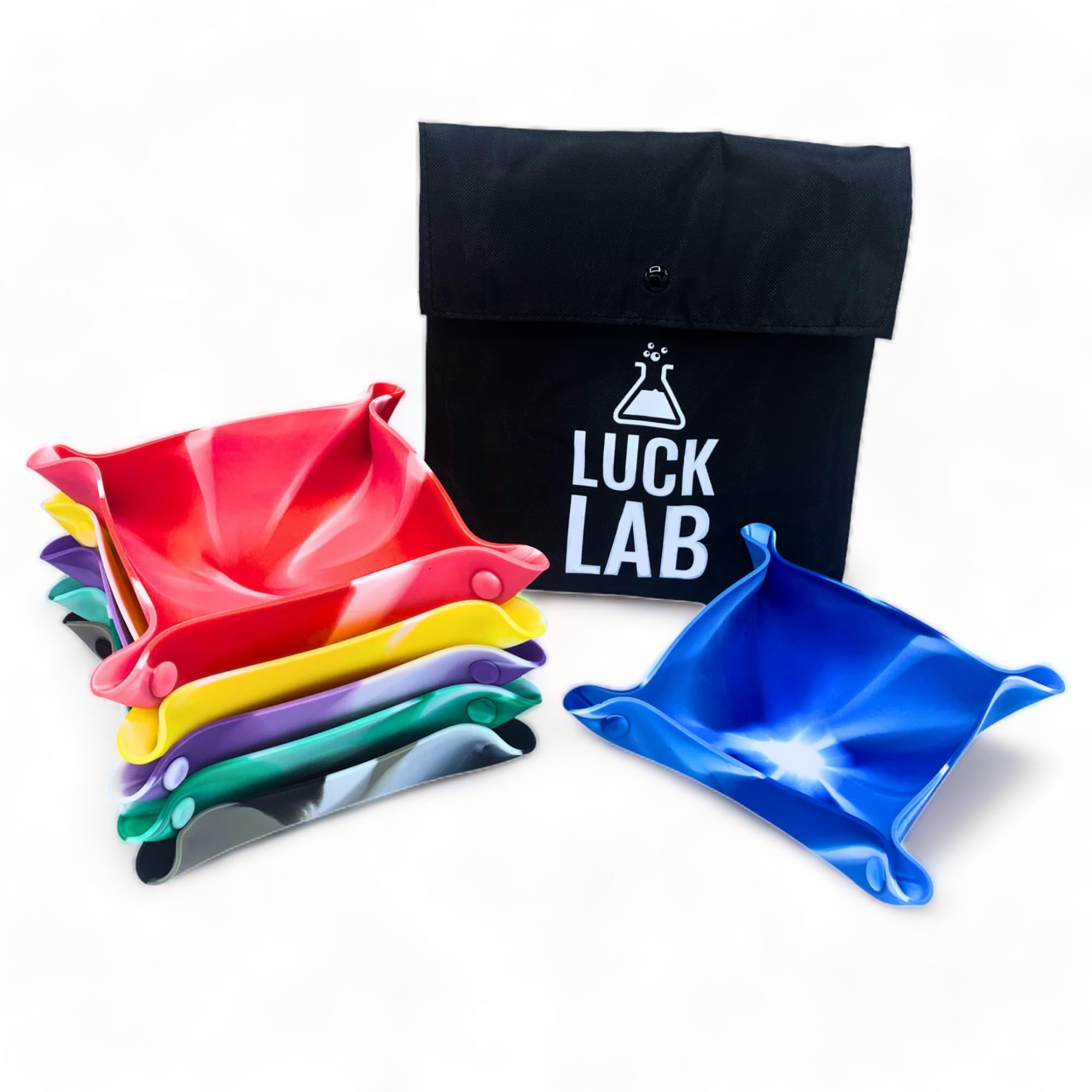 Luck Lab folding tray bowls organize board game bits during play