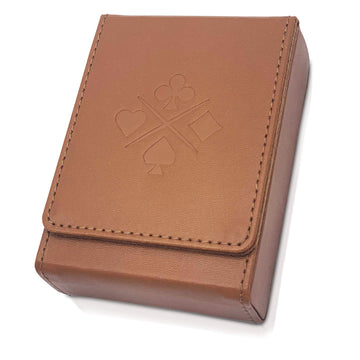 Luck Lab card case with magnetic closure for quick access.