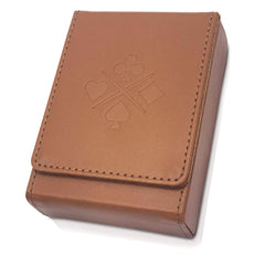 Luck Lab card case with magnetic closure for quick access.