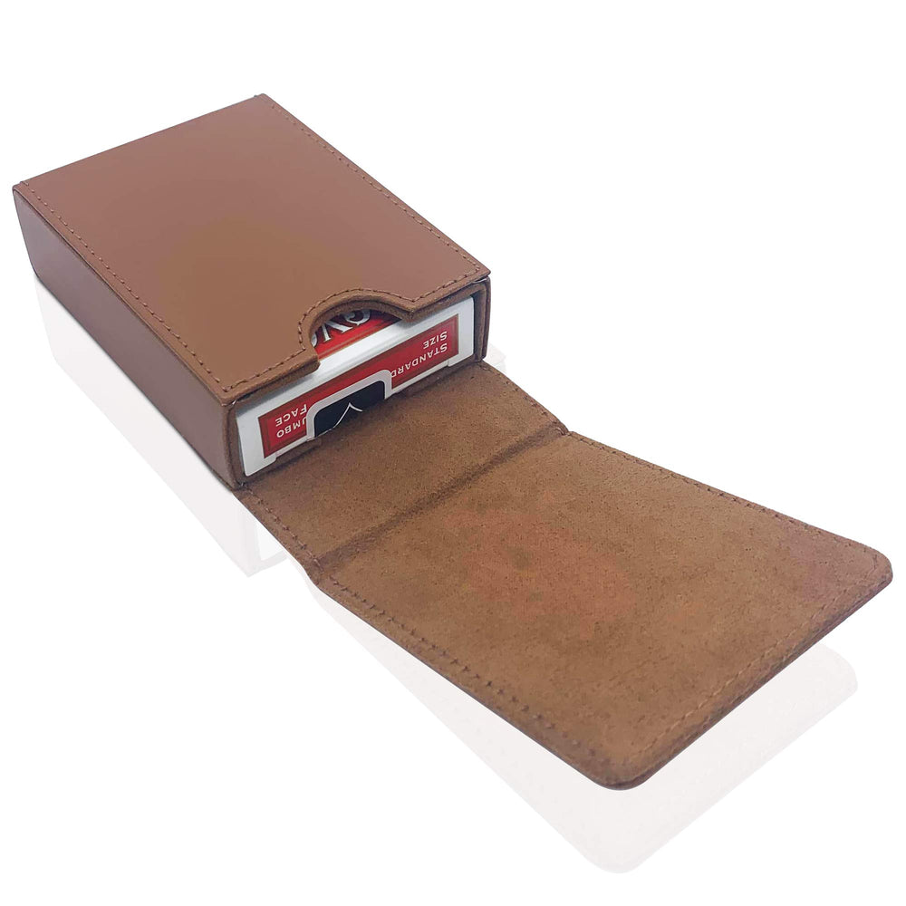 Luck Lab card-case fits poker-bridge-size decks.