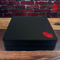 Luck Lab Farkle case with magnet enclosure secure during transport