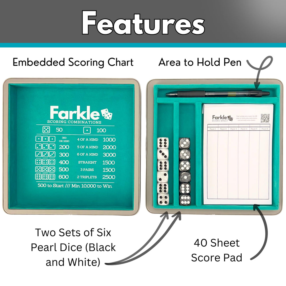 Luck Lab Farkle pen holder keeps writing tools organized.