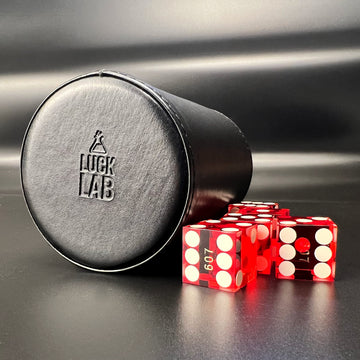 Luck Lab magic tricks dice cup for dramatic stacking and reveals.