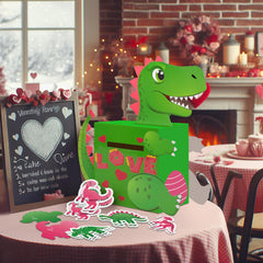 Luck Sea Valentine cards feature dinosaurs for easy To/From exchanges.