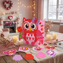 Front owl design on the mailbox captures attention and charm
