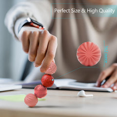 Luckdoor silicone magnetic ball stored in portable storage bag for travel.