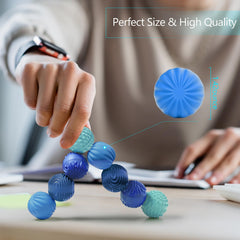 Luckdoor silicone magnetic balls sensory stimulation supports calm play
